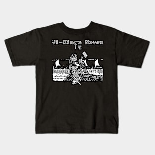 Vi-Kings Never :q Kids T-Shirt